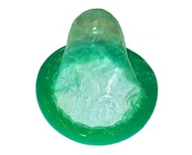 préservatif vert