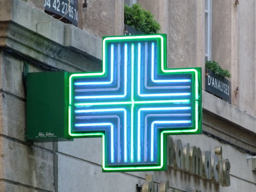 croix verte logo de pharmacie